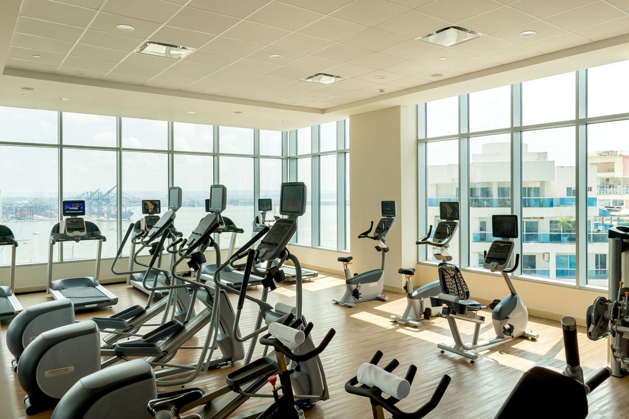 Hyatt Regency Cartagena Ξενοδοχείο Εξωτερικό φωτογραφία The gym at the hotel